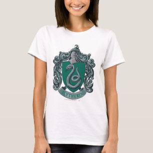 Harry Potter   Slytherin Wapen Groen T-shirt