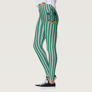 Harry Potter   Slytherin Wapen met Gouden Banner Leggings