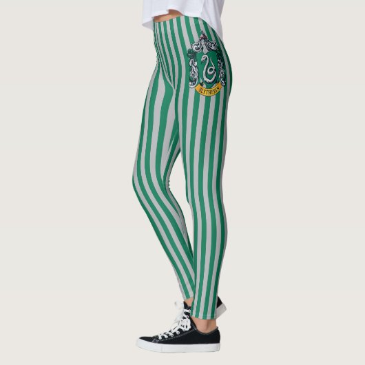 Harry Potter | Slytherin Wapen met Gouden Banner Leggings (Links)