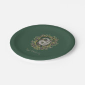 HARRY POTTER™ | SLYTHERIN™ Wapen Papieren Bordje (Gekanteld)