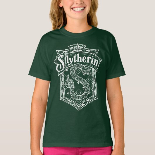 HARRY POTTER™ SLYTHERIN™ Wapen T-shirt (Voorkant)