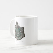Harry Potter | Slytherin Wapen - Vintage Koffiemok (Voorkant links)