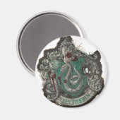 Harry Potter | Slytherin Wapen - Vintage Magneet (Voorkant / Achterkant)
