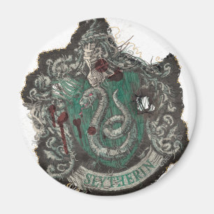 Harry Potter   Slytherin Wapen - Vintage Magneet
