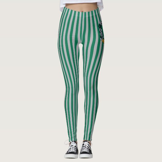 Harry Potter | Slytherinekust met goudbanner Leggings (Voorkant)