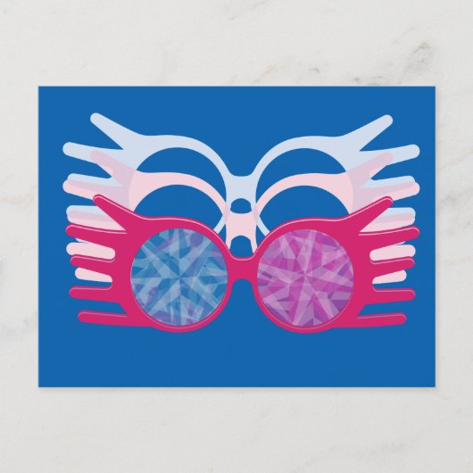 Harry Potter | Spectrespecs van Luna Lovegood Briefkaart (Voorkant)