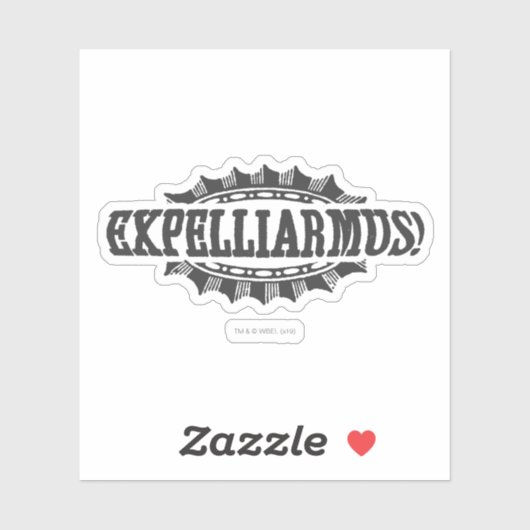 Harry Potter Spel| Expelliarmus. Sticker (Vel)
