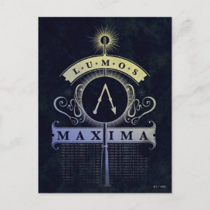 Harry Potter Spel  Lumos Maxima Briefkaart