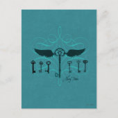 Harry Potter Spel| Vliegsleutels Briefkaart (Voorkant)