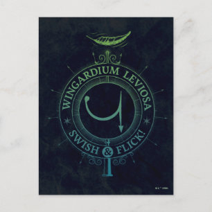 Harry Potter Spel  Wingardium Leviosa Graphic Briefkaart