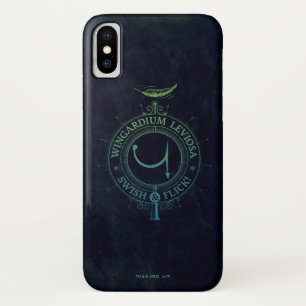 Harry Potter Spel Wingardium Leviosa Graphic iPhone X Hoesje