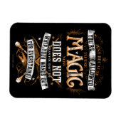 Harry Potter Spell | Alleen omdat je bent toegelat Magneet (Horizontaal)