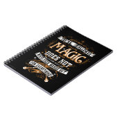 Harry Potter Spell | Alleen omdat je bent toegelat Notitieboek (Linkerzijde)