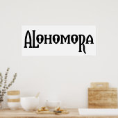 Harry Potter Spell | Alohomora Poster (Keuken)
