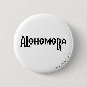 Harry Potter Spell   Alohomora Ronde Button 5,7 Cm