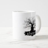 Harry Potter Spell | Altijd citeren Silhouette Grote Koffiekop (Voorkant rechts)