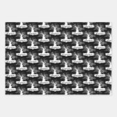 Harry Potter Spell | Altijd citeren Silhouette Inpakpapier Vel (Voorkant 2)