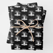 Harry Potter Spell | Altijd citeren Silhouette Inpakpapier Vel (In situ)