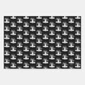 Harry Potter Spell | Altijd citeren Silhouette Inpakpapier Vel (Voorkant)