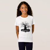 Harry Potter Spell | Altijd citeren Silhouette T-shirt (Voorkant volledig)