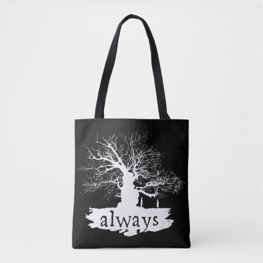 Harry Potter Spell | Altijd citeren Silhouette Tote Bag (Voorkant)