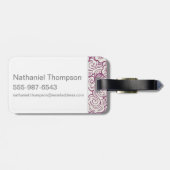 Harry Potter Spell | Altijd Doe Patronus Bagagelabel (Achterkant horizontaal)