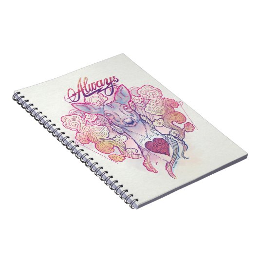 Harry Potter Spell | Altijd Doe Patronus Notitieboek (Rechterzijde)