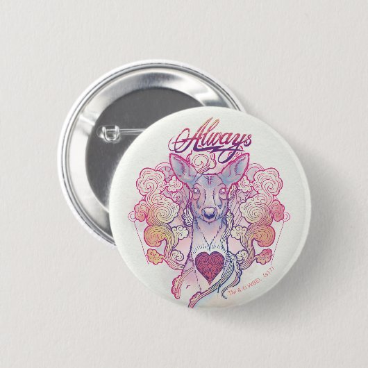 Harry Potter Spell | Altijd Doe Patronus Ronde Button 5,7 Cm (Voorkant /achterkant)