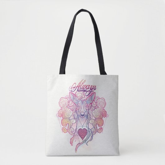 Harry Potter Spell | Altijd Doe Patronus Tote Bag (Voorkant)