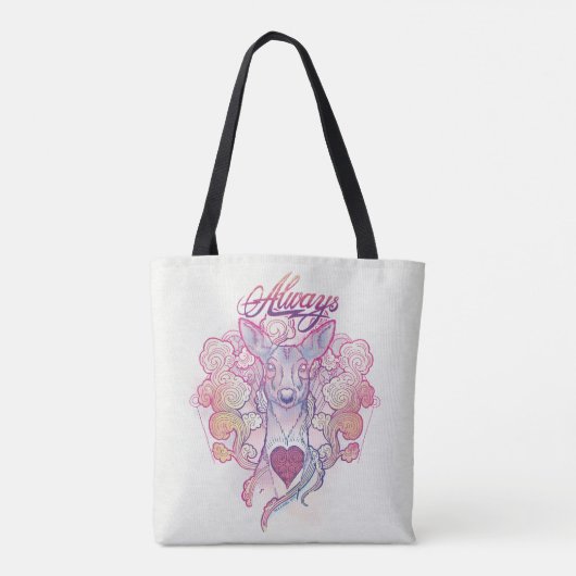 Harry Potter Spell | Altijd Doe Patronus Tote Bag (Achterkant)