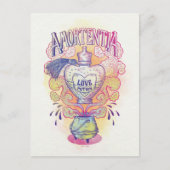 Harry Potter Spell | Amortentia Love Potion Flesje Briefkaart (Voorkant)