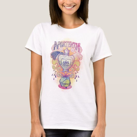Harry Potter Spell | Amortentia Love Potion Flesje T-shirt (Voorkant)