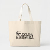 Harry Potter Spell | Avada Kedavra Grote Tote Bag (Voorkant)