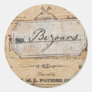 Harry Potter Spell   Bezoars Ronde Sticker