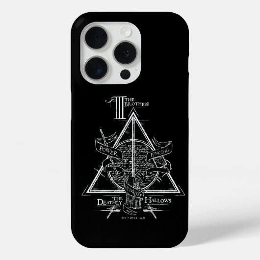 Harry Potter Spell | DEATHLY HALLOWS Graphic Case-Mate iPhone Case (Achterkant)