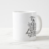 Harry Potter Spell | DEATHLY HALLOWS Graphic Grote Koffiekop (Voorkant rechts)