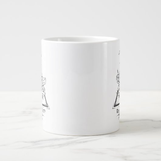 Harry Potter Spell | DEATHLY HALLOWS Graphic Grote Koffiekop (Voorkant)