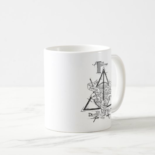 Harry Potter Spell | DEATHLY HALLOWS Graphic Koffiemok (Voorkant rechts)
