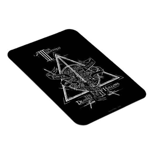 Harry Potter Spell | DEATHLY HALLOWS Graphic Magneet (Rechterzijde)