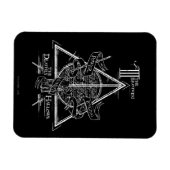 Harry Potter Spell | DEATHLY HALLOWS Graphic Magneet (Horizontaal)