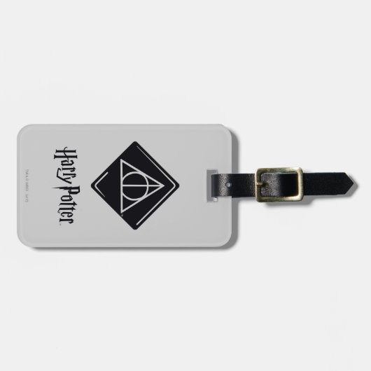 Harry Potter Spell | Deathly Hallows Icon Bagagelabel (Voorkant horizontaal)