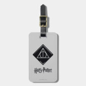Harry Potter Spell | Deathly Hallows Icon Bagagelabel (Voorkant verticaal)