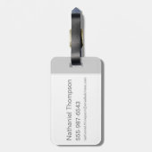 Harry Potter Spell | Deathly Hallows Icon Bagagelabel (Achterkant verticaal)