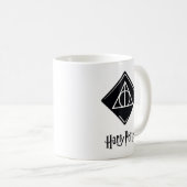 Harry Potter Spell | Deathly Hallows Icon Koffiemok (Voorkant rechts)
