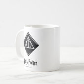 Harry Potter Spell | Deathly Hallows Icon Koffiemok (Voorkant links)