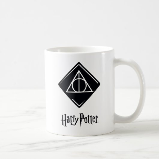 Harry Potter Spell | Deathly Hallows Icon Koffiemok (Rechts)