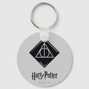 Harry Potter Spell   Deathly Hallows Icon Sleutelhanger