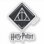 Harry Potter Spell | Deathly Hallows Icon Sticker (Voorkant)