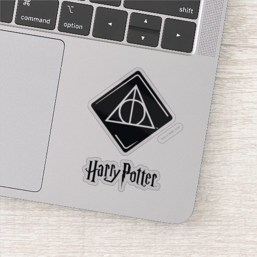 Harry Potter Spell | Deathly Hallows Icon Sticker (Detail)