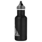 Harry Potter Spell | DEATHLY HALLOWS Typography Gr Waterfles (Rechts)